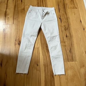 New white jeans! Worn once, no stains!